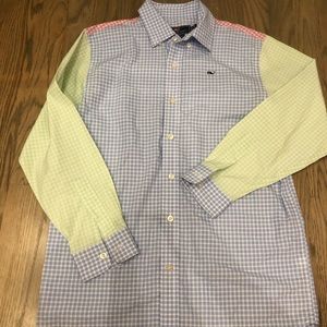Vineyard Vines Boys Shirt SZ M (12-14)